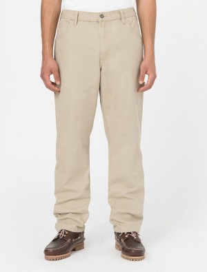 Παντελονι ανδρικα Dickies Duck Canvas Carpenter Μπεζ | 189963930