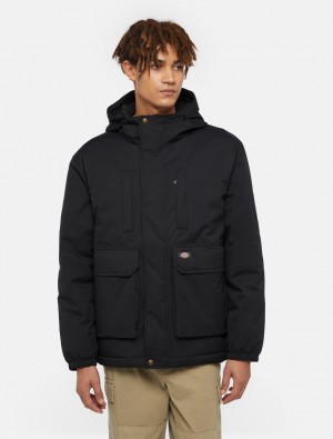 Μπουφαν ανδρικα Dickies Plains μαυρα | 669227432
