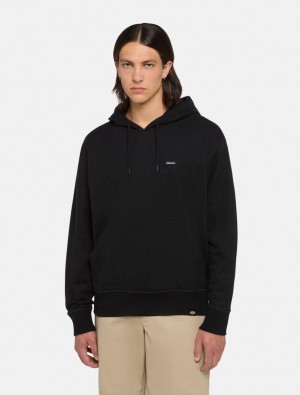 Φουτερ με Κουκουλα ανδρικα Dickies Clancy Heavyweight μαυρα | 298551874
